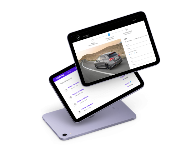 Plataformas web desarrolladas por Gimalca en tablets
