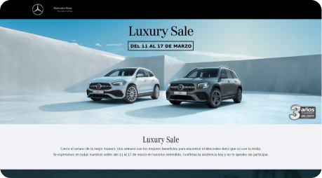 Evento Luxury Sale Mercedes-Benz