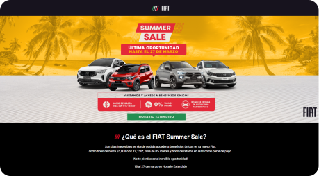 Fiat Summer Sale